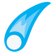 Emoji ☄️ Cometa su Twitter Twemoji 11.1.