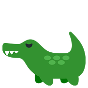 🐊 Emoji Crocodilo na Twitter Twemoji 11.1.