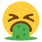 🤮 Emoji Cara Vomitando en Twitter Twemoji 11.1.