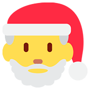 🎅 Emoji Papá Noel en Twitter Twemoji 11.1.