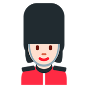 Emoji 💂🏻‍♀️ Guardia Donna: Carnagione Chiara su Twitter Twemoji 11.1.