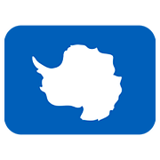 🇦🇶 Emoji Bandera: Antártida en Twitter Twemoji 11.1.