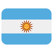 🇦🇷 Emoji Flagge: Argentinien Twitter Twemoji 11.1.