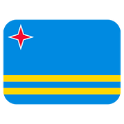 🇦🇼 Emoji Bandera: Aruba en Twitter Twemoji 11.1.