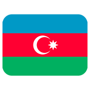 🇦🇿 Emoji Bandera: Azerbaiyán en Twitter Twemoji 11.1.