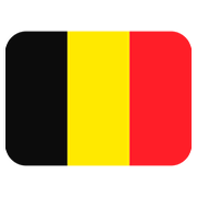 🇧🇪 Emoji Bandera: Bélgica en Twitter Twemoji 11.1.