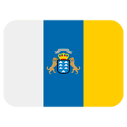 🇮🇨 Emoji Flagge: Kanarische Inseln Twitter Twemoji 11.1.