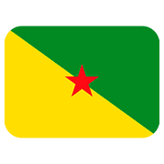 🇬🇫 Emoji Bandera: Guayana Francesa en Twitter Twemoji 11.1.