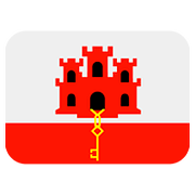 🇬🇮 Emoji Bandera: Gibraltar en Twitter Twemoji 11.1.