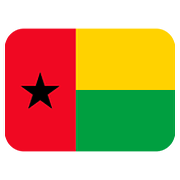 Émoji 🇬🇼 Drapeau : Guinée-Bissau sur Twitter Twemoji 11.1.