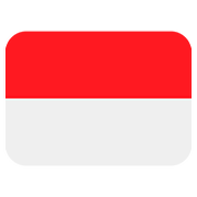 🇮🇩 Emoji Bandera: Indonesia en Twitter Twemoji 11.1.
