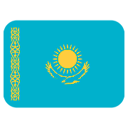 🇰🇿 Emoji Bandera: Kazajistán en Twitter Twemoji 11.1.