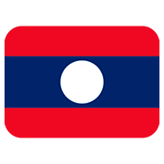 🇱🇦 Emoji Bandera: Laos en Twitter Twemoji 11.1.