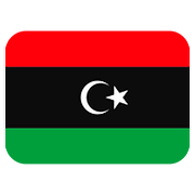 🇱🇾 Emoji Bandeira: Líbia na Twitter Twemoji 11.1.