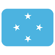Émoji 🇫🇲 Drapeau : États Fédérés De Micronésie sur Twitter Twemoji 11.1.