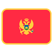 🇲🇪 Emoji Bandera: Montenegro en Twitter Twemoji 11.1.