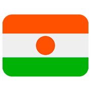 🇳🇪 Emoji Bandeira: Níger na Twitter Twemoji 11.1.