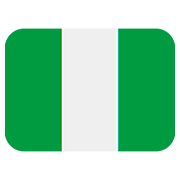 🇳🇬 Emoji Bandera: Nigeria en Twitter Twemoji 11.1.