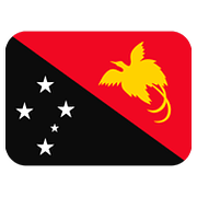 🇵🇬 Emoji Bandera: Papúa Nueva Guinea en Twitter Twemoji 11.1.