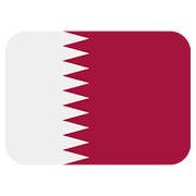 🇶🇦 Emoji Flagge: Katar Twitter Twemoji 11.1.