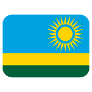 🇷🇼 Emoji Flagge: Ruanda Twitter Twemoji 11.1.