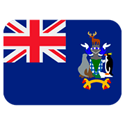 🇬🇸 Emoji Flagge: Südgeorgien und die Südlichen Sandwichinseln Twitter Twemoji 11.1.
