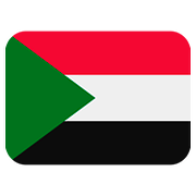 🇸🇩 Emoji Flagge: Sudan Twitter Twemoji 11.1.