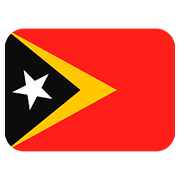 🇹🇱 Emoji Flagge: Timor-Leste Twitter Twemoji 11.1.