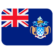 🇹🇦 Emoji Flagge: Tristan da Cunha Twitter Twemoji 11.1.
