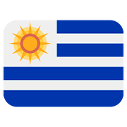 🇺🇾 Emoji Bandera: Uruguay en Twitter Twemoji 11.1.
