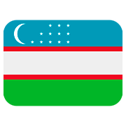 🇺🇿 Emoji Flagge: Usbekistan Twitter Twemoji 11.1.