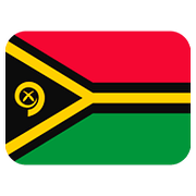🇻🇺 Emoji Bandera: Vanuatu en Twitter Twemoji 11.1.