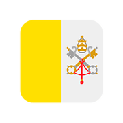 🇻🇦 Emoji Bandera: Ciudad Del Vaticano en Twitter Twemoji 11.1.