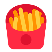 🍟 Emoji Patatas Fritas en Twitter Twemoji 11.1.