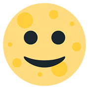 🌝 Emoji Vollmond mit Gesicht Twitter Twemoji 11.1.