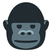 🦍 Emoji Gorila en Twitter Twemoji 11.1.