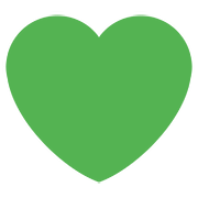 Émoji 💚 Cœur Vert sur Twitter Twemoji 11.1.