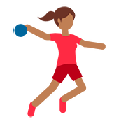 Émoji 🤾🏾 Personne Jouant Au Handball : Peau Mate sur Twitter Twemoji 11.1.