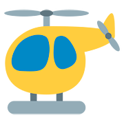 🚁 Emoji Helicóptero na Twitter Twemoji 11.1.
