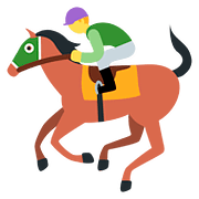 🏇 Emoji Pferderennen Twitter Twemoji 11.1.