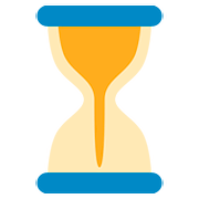 ⏳ Emoji Reloj De Arena Con Tiempo en Twitter Twemoji 11.1.