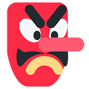 👺 Emoji Demonio Japonés Tengu en Twitter Twemoji 11.1.