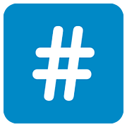 #️⃣ Emoji Teclas: # en Twitter Twemoji 11.1.