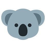🐨 Emoji Koala en Twitter Twemoji 11.1.