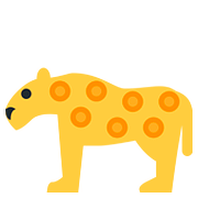 🐆 Emoji Leopardo en Twitter Twemoji 11.1.
