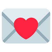 💌 Emoji Carta De Amor en Twitter Twemoji 11.1.