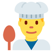 👨‍🍳 Emoji Cocinero en Twitter Twemoji 11.1.