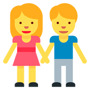 👫 Emoji Homem E Mulher De Mãos Dadas na Twitter Twemoji 11.1.