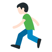 🏃🏻‍♂️ Emoji Hombre Corriendo: Tono De Piel Claro en Twitter Twemoji 11.1.