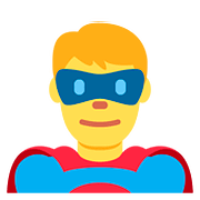 Émoji 🦸‍♂️ Super-héros Homme sur Twitter Twemoji 11.1.